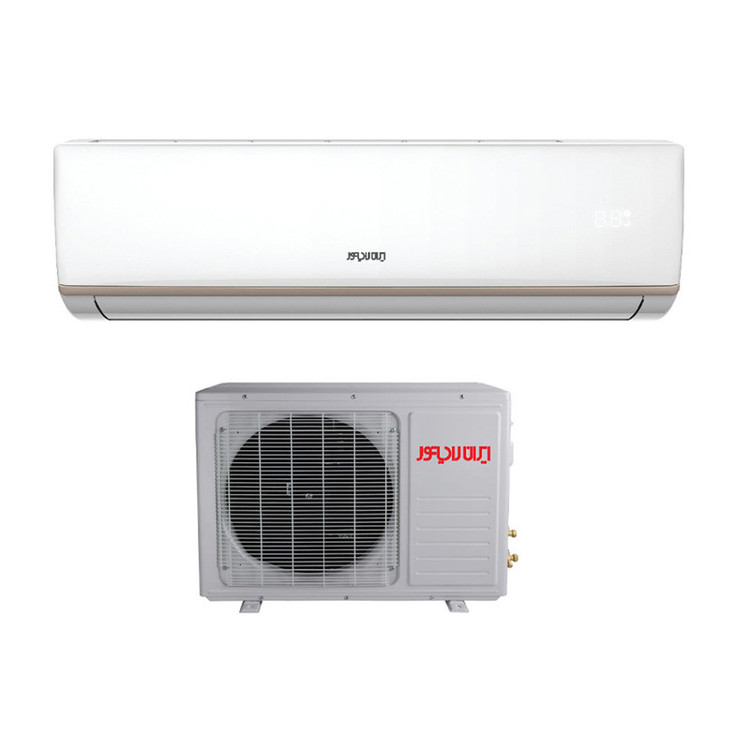 کولر گازی اسپلیت دیواری 18000 دور ثابت ایران رادیاتور مدل ICA-18CH-A/XA/AA