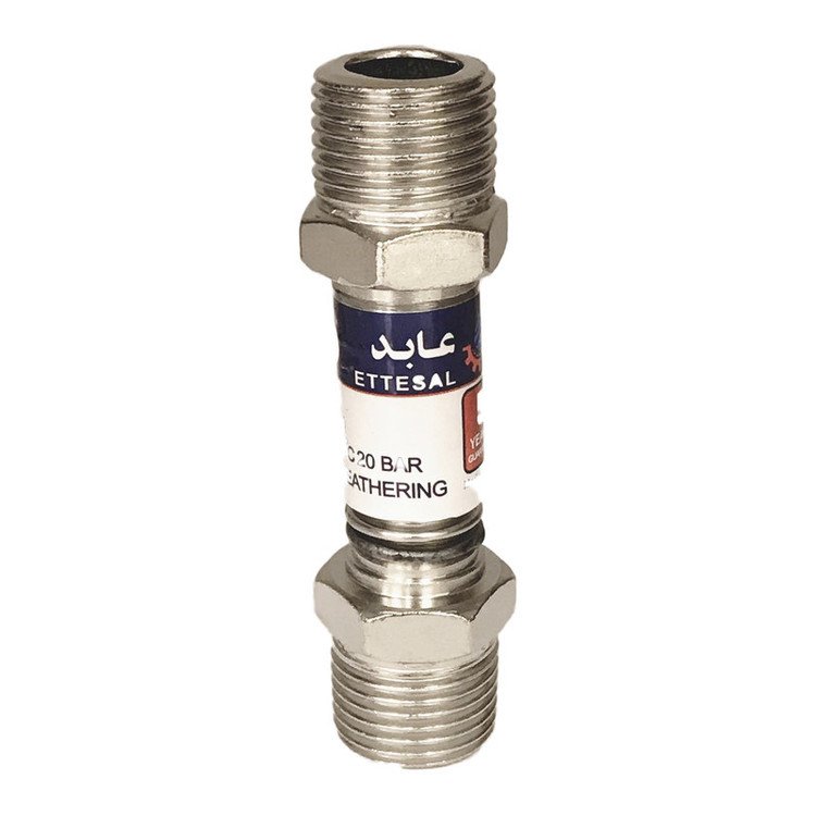 نیپل فنری شوفاژ عابد مدل EPDM-0088 مجموعه دو عددی
