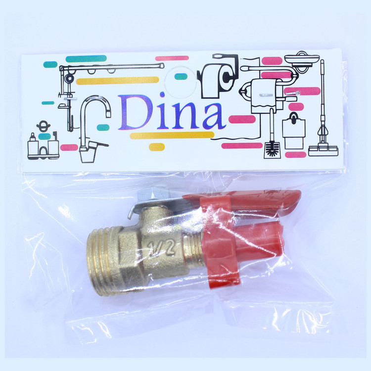 شیر ورودی ساید و کولر دینا مدل DN-010123 بسته 4 عددی