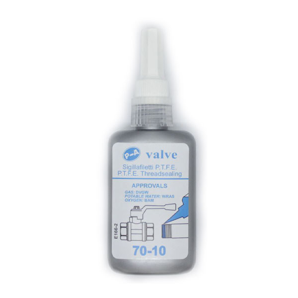 تفلون مایع پ آ مدل Valve70-10 حجم 50 میلی لیتر بسته 20 عددی